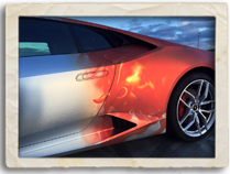 Fahrzeugdesign • Lamborghini Huracán im Digitaldruck